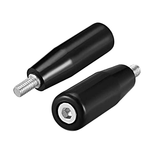 Revolving Handwheel Machine Handle for Milling Machinery Male Threaded Stem M6 2pcs - size: M6 2pcs
