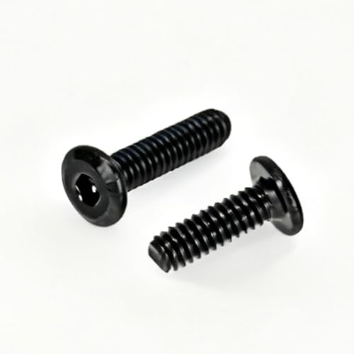50 Pcs 1/4-20 x 1/2 Flat Head Hex Socket Cap Screws Bolts,Black Oxide 304 Stainless Steel 18-8,Allen Socket Drive,Fully Machine Thread (1/4-20 x 1/2 50pcs) - size: 1/4-20 x 1/2 50pcs