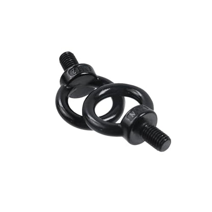 Antrader M12 Lifting Eye Bolts,Steel Machinery Shoulder Lifting Eye Bolt - size: M12,4pcs