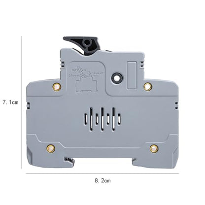 DC1000V 15A Photovoltaic Fuse Base DIN Rail Solar Pv Fuse Holder