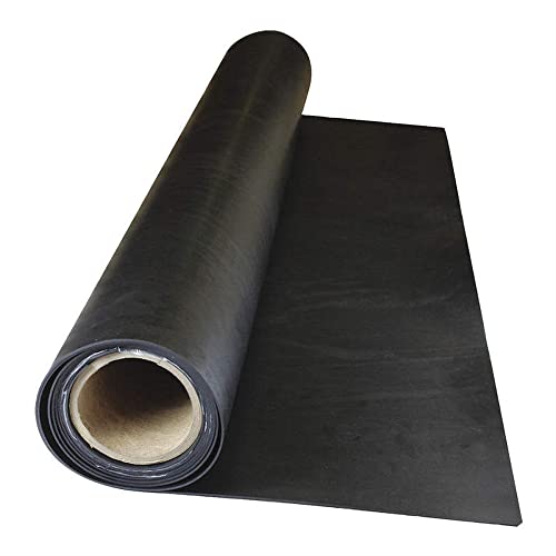 Rubber Sheet, SBR, Rubber Width 6 in, Rubber Length 2 ft, Rubber Thickness 1/16 in, 70A, Adhesive Backing