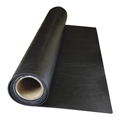 Rubber Sheet, SBR, Rubber Width 6 in, Rubber Length 2 ft, Rubber Thickness 1/16 in, 70A, Adhesive Backing