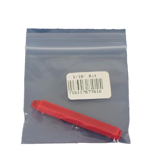 TMAX 5p 1/16" Carbide Downcut Inlay Router Bit CNC End Mill, 1/8" Shank - size: 5pc 1/16"
