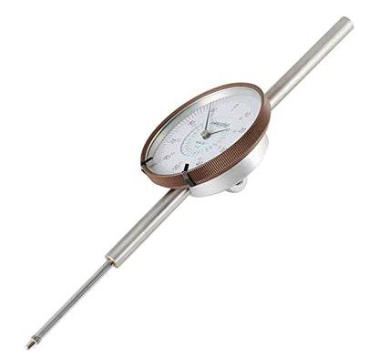 Accusize Industrial Tools Agd2 Style 0-2'' by 0.001'' Dial Indicator with A 3'' Big Face, Lug Back, P900-S090 - size: 0-2" x 0.001" with big face