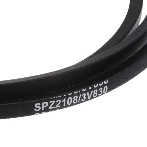 uxcell 3V830 Rubber V Belt 83" Length x 0.38" Width x 0.31" Thick, Industrial Power Transmission Belt - size: 83" Length