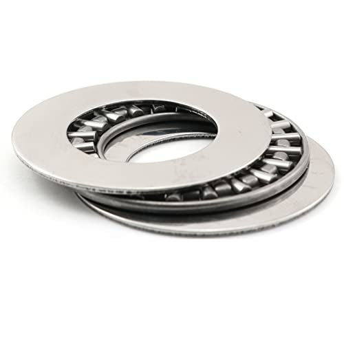 2 Sets AXK4565 Thrust Needle Roller Bearings with Washers (2 x Bearings + 4 x Washers) - size: AXK4565