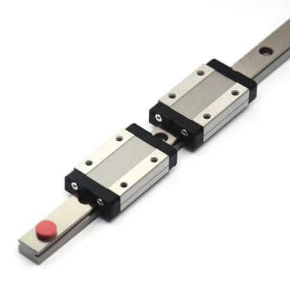 500mm MGN12 Linear Rail Guide with Dual Black MGN12H Carriage Block for 3D Printer and CNC Machine - size: 500mm, style: Rail + 2 x MGN12H(Black)