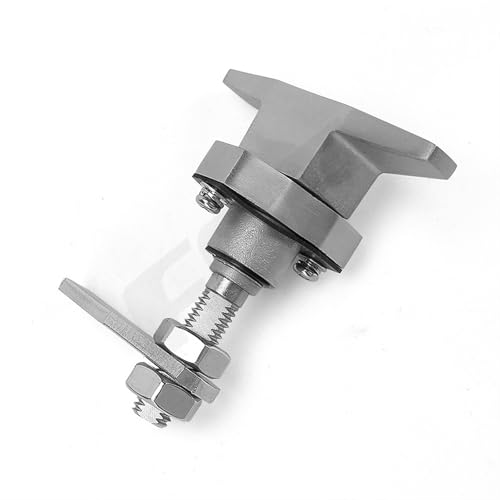 T-Shaped Handle Lock Industrial Cabinet Case Electrical Cabinet Stainless Steel Lock MS309-2 1Pcs(Stainless Steel) - color: Stainless Steel
