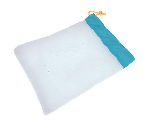 Pump Filter Bag Large, Mesh Barrier Bag 12 inch x 10 inch for Submersible Water Pumps under 1000GPH