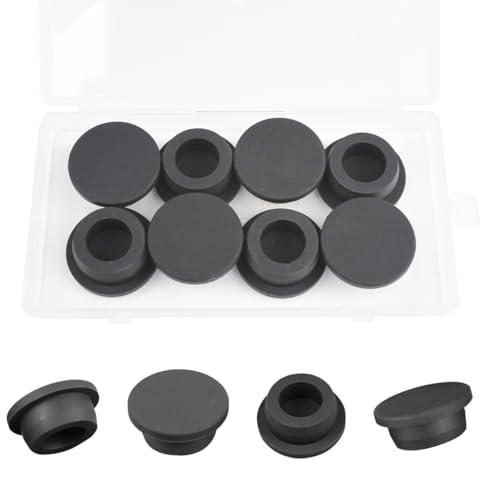 8 Pcs 26 mm/1 in Silicone Rubber Plug for 25-26mm Round Hole - style: 26mm(1"), 8 PCS