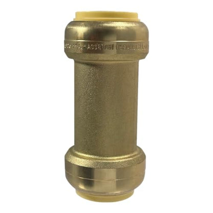 1 Pack XFITTING 1" x 1" Push Fit Check Valve, NSF ANSI61, Brass