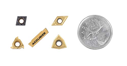Accusize Carbide Inserts for 2387-2003, CVD and TiN Coated