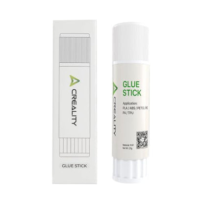 Creality 3D Printer Glue Sticks for Hot Bed, PVP Solid Adhesive Anti-Warping for PLA/ABS/PETG/PC/PA/TPU – Water Washable, No Residue, Strong Bed Adhesion - style: Glue Stick