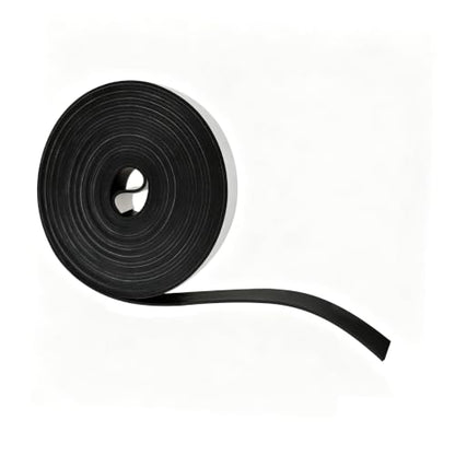 Rubber Strip with Adhesive Backing, 1/2" Wide x 1/16" Thick x 15FT Long - size: 1/2" Wide x 15FT