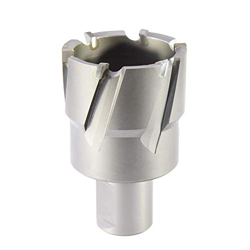 MAXTOOL 1-3/16"x1-3/8 TCT Annular Cutters & Pin Carbide Tip Slugger 30x35mm Magnetic Core Drills Slug Cutter 1-3/8" Deep Weldon Shank; ANW00S35R112