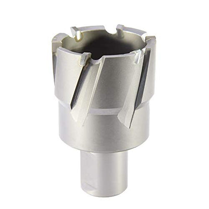 MAXTOOL 1-3/16"x1-3/8 TCT Annular Cutters & Pin Carbide Tip Slugger 30x35mm Magnetic Core Drills Slug Cutter 1-3/8" Deep Weldon Shank; ANW00S35R112