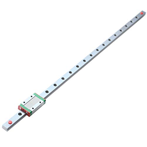 500mm MGN12 Linear Rail Guide with MGN12H Carriage Block for 3D Printer and CNC Machine - size: 500mm, style: Rail + MGN12H