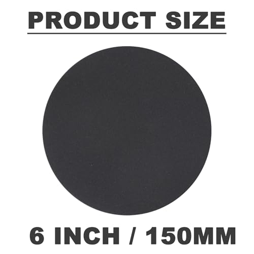 100Pcs 320-1000 Assorted Grit 6 Inch Sanding Discs Hook & Loop