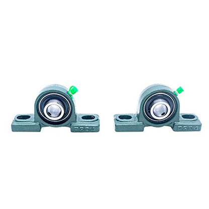 FKG UCP204-12 Pillow Block Mounted Bearing 3/4" inch Inside Diameter, Set of 2