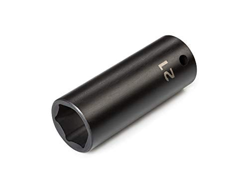 TEKTON 1/2 Inch Drive x 21 mm 6-Point Impact Socket | SID23121 - size: 21 mm, style: Deep