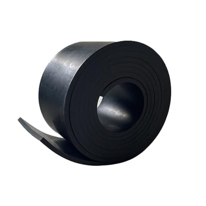 Thick Neoprene Rubber Strip Rolls 1/4 (.25)" Thick X 4" Wide X 10'Long - size: 4"X10'X1/4"