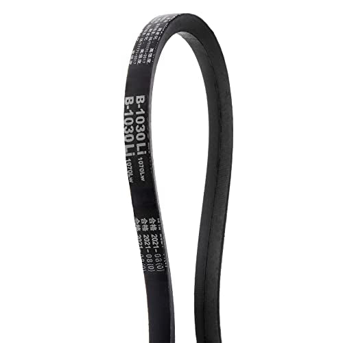 HARFINGTON B-1030Li V-Belts Drive Belt 1030mm Inner Girth B Section Rubber for Power Transmission - size: 1030mm