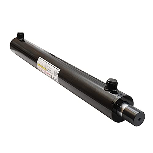 Double Acting Hydraulic Cylinder - Universal Hydraulic Cylinder 2.5" Bore 17" Stroke - Flexible Design Universal Cylinder (2.5x17) - color: 2.5" bore, size: 17" stroke