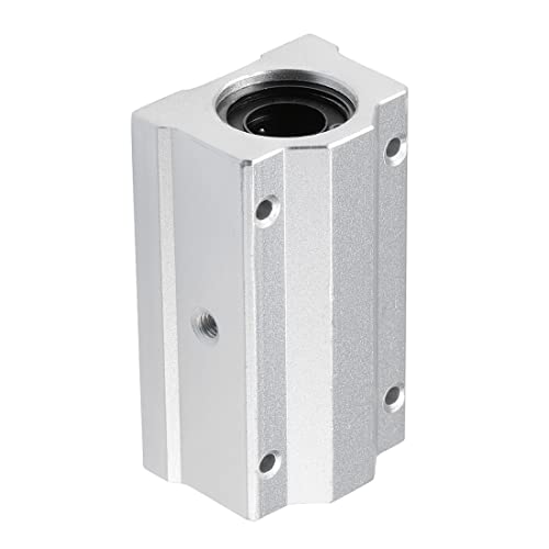 uxcell SCS16LUU Linear Ball Bearing Slide Block Units Extra Long, 16mm Bore Dia 1Pcs - size: 16mm