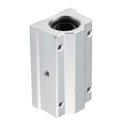 uxcell SCS16LUU Linear Ball Bearing Slide Block Units Extra Long, 16mm Bore Dia 1Pcs - size: 16mm