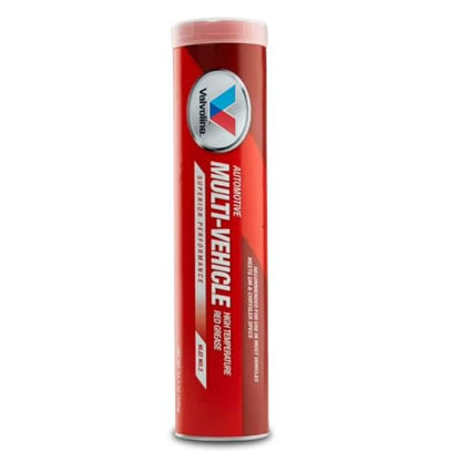 Multi-Purpose Lithium Grease – NLGI #2 – High-Temperature and Water-Resistant Grease for Wheel Bearings, Chassis, Suspension & Equipment – 1 Pack (14.1 oz Cartridge)