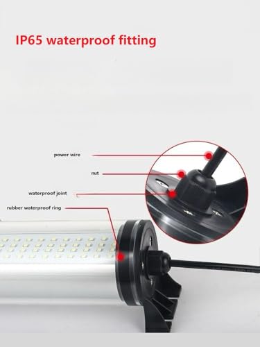 12W Waterproof Led Tube Light LED Explosion Proof Work Lights 24V CNC Machine Interner Lighting Industrial Lamp Drilling Milling Lathe Light (12)