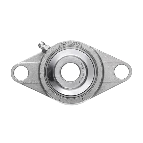 uxcell 2Pcs SUCFL202-10 Pillow Block Bearings 5/8 in Bore Self Alignment - size: SUCFL202-10