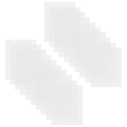Caydo 20 Pieces 7 Count Plastic Mesh Canvas Sheets, Eye Mesh 10.5x13.5 Inch - color: Clear White - 20pcs