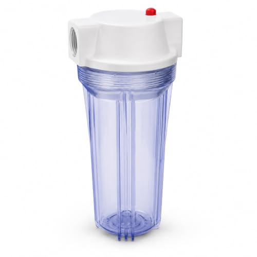 CFS Water Filter Housing Kit, 10 x 2.5 in, 1/2 in NPT, Carbon Block - size: 10 x 2.5 in, 1/2 in NPT