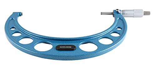 Accusize Outside Micrometer, 7-8in x 0.0001in, EG00-0008 - size: 7-8"