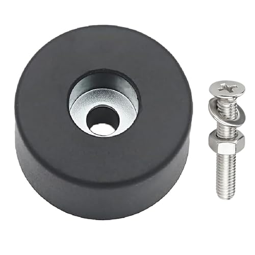 4 Pack 192310GS Anti Vibration Rubber Feet, Air Compressor Isolation Pads with Stainless Steel Nuts & Washers,for 094-0026, E106661, D091007, for Generators, Pressure Washers, Speaker Cabinets