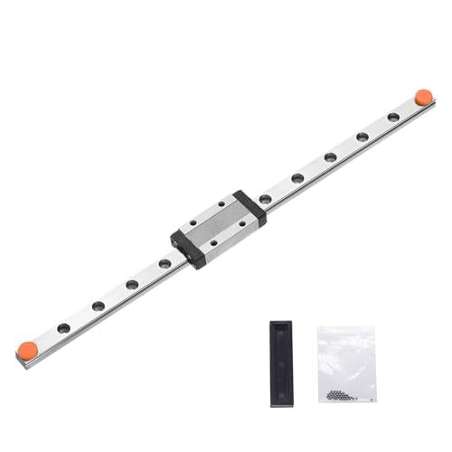 Linear Rail Guide MGN9 350mm Length Miniature Linear Sliding Guideway with 1PCS MGN9H Stainless Steel Carriage Block for CNC Machine and 3D Printer - color: MGN9H, size: 350mm/13.78 inches