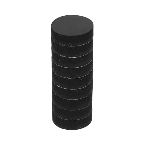 PATIKIL Non Slip Furniture Pads 13/16" (20mm x 5mm), 10 Pcs Adhesive Backed Round Rubber Feet Anti-Scratch Rubber Furniture Grippers for Hardwood Floor Electronics Bed Drawers DIY - size: 20mm x 5mm