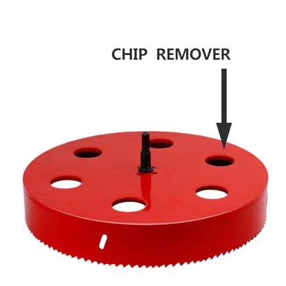 245mm / 9.6 inch HSS Bi-Metal Hole Saw Hole Drilling Cutter for Wood - size: 245mm / 9.6 inch