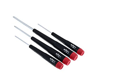 Wiha 26194 Screwdriver Set, Phillips With Precision Handles, 4 Piece