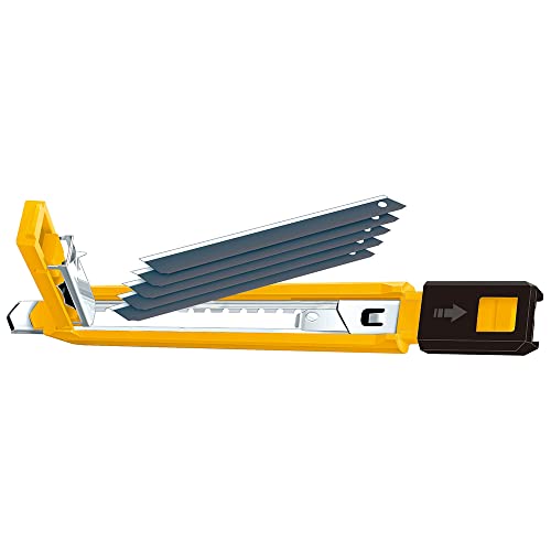 OLFA 9mm Multi-Blade Utility Knife (PA-2) - 5-Blade Chamber, Auto-Load