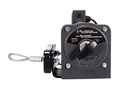 WARN AC Series Electric Winch 120V AC with 1000 lb Pulling Capacity (80010)