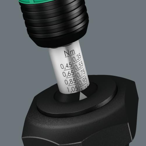Wera Kraftform Torque Screwdriver Set, 0.3-3.0 Nm, Rapidaptor, 26 Pc