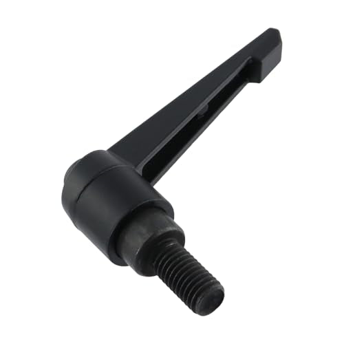 Clamping Lever Handles M10 x 20mm Push Button Ratchet Lever Male Threaded Stud Adjustable Handles Hand Knobs Rotating Screw Handles Bolts with Locking Lever -2pcs - size: M10 x 20mm