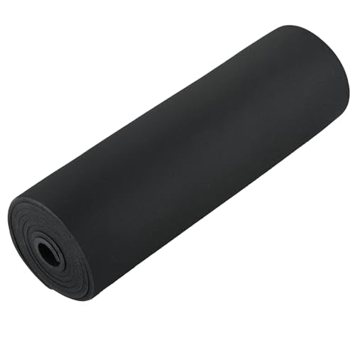 NATGAI Neoprene Closed Cell Foam Roll, 1/4" Thick, 17" W x 80" L - size: 1/4" Thick x 17" Wide x 80" Long