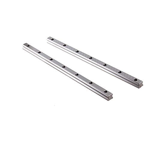 Linear Rail 2PCS HGR15 300mm Linear Guide Rail HGH15CA HGH15 Linear Slide Rail + 4PCS HGH15CA Carriage Slider Block CNC Kit for DIY CNC Routers Lathes Mills - size: 300mm, style: HGR15