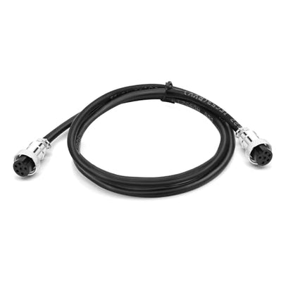 16.4Ft GX12 6Pin Female to Female Aviation Connector Cable,Metal Circular Adapter PVC Cable Connector 5A/125V,12mm for Electrical and Electronic Connections AWG24 Cable 5M - size: 6Pin
