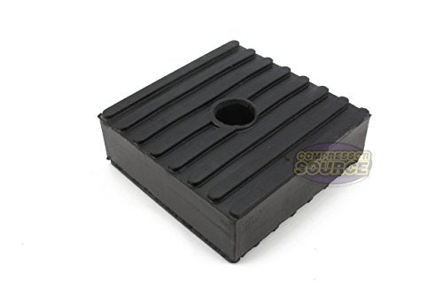 4 Pack Medium Anti Vibration Isolation Pads Air Compressor Heavy Equipment 3x3x1