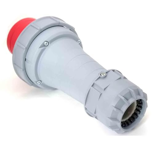 IEC60309 Waterproof CEE Industrial Activity Male Plug 4Pin 125A(UI Standard 100A) 380-415V 3P+E Flame Retardant IP67 - style: Activity Plug(M)