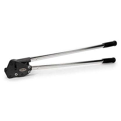 IDL Packaging C-318 Double-Notched Side-Action Sealer/Crimper for 1 1/4" Steel Strapping – Hard and Durable Steel Construction – Professional Gear with High-Strength Sealing Action - size: 1 1/4"
